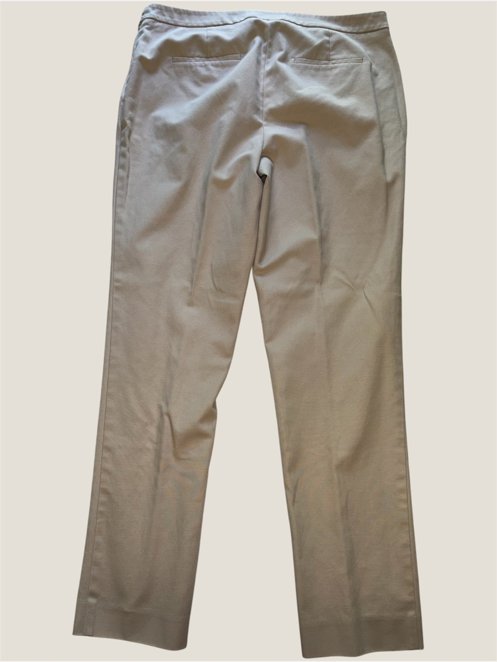 Calvin Klein Tan Pants with Gold Pocket Zipper Accents - Picture 2 of 8